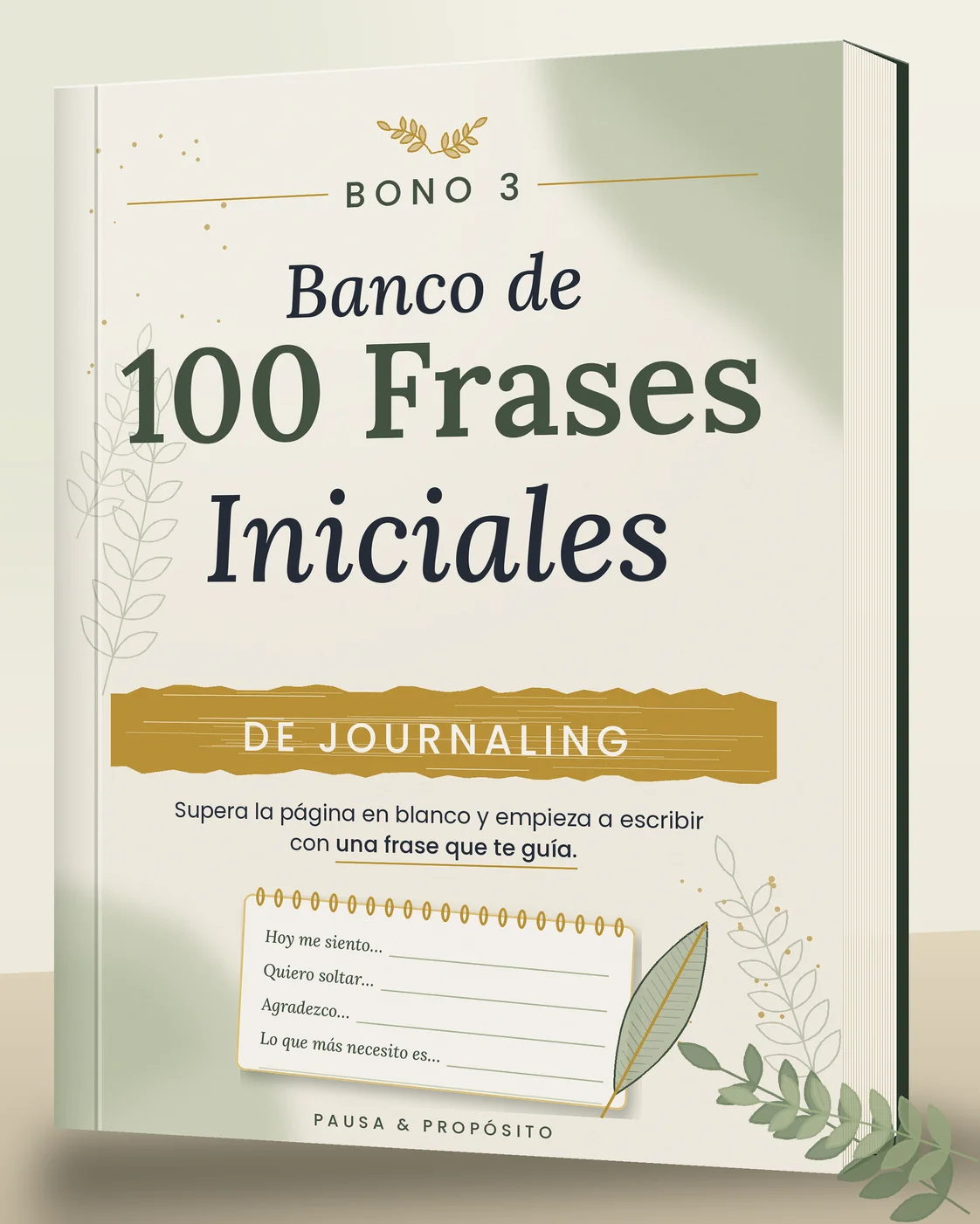 Mockup del bono 3: Tracker mensual para mantener tu constancia